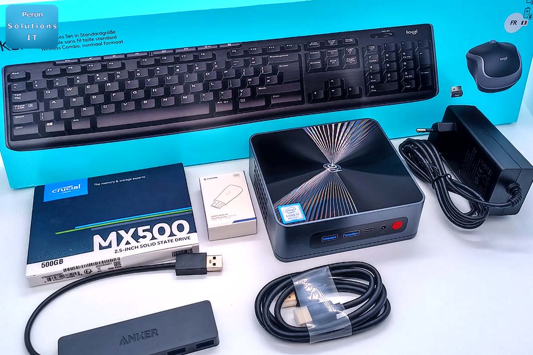 Montage d'un mini-PC Beelink SEi8 i3