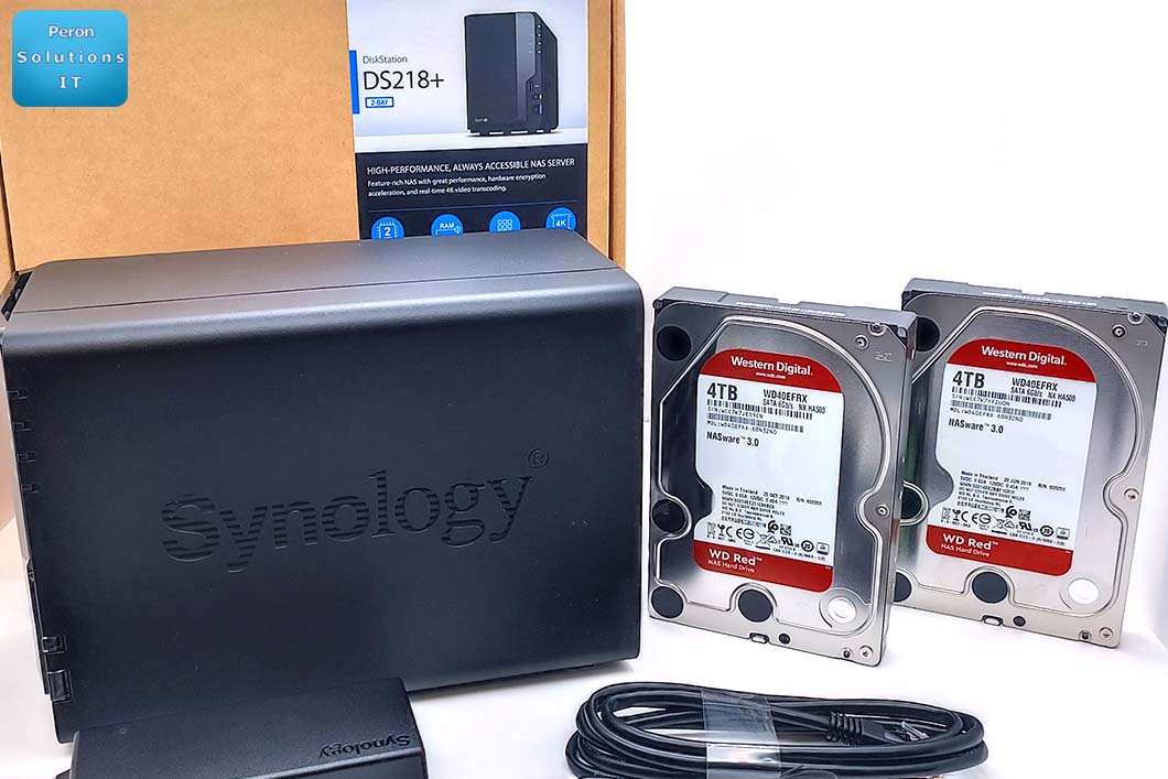 Installation et configuration d'un NAS SYNOLOGY DS218+